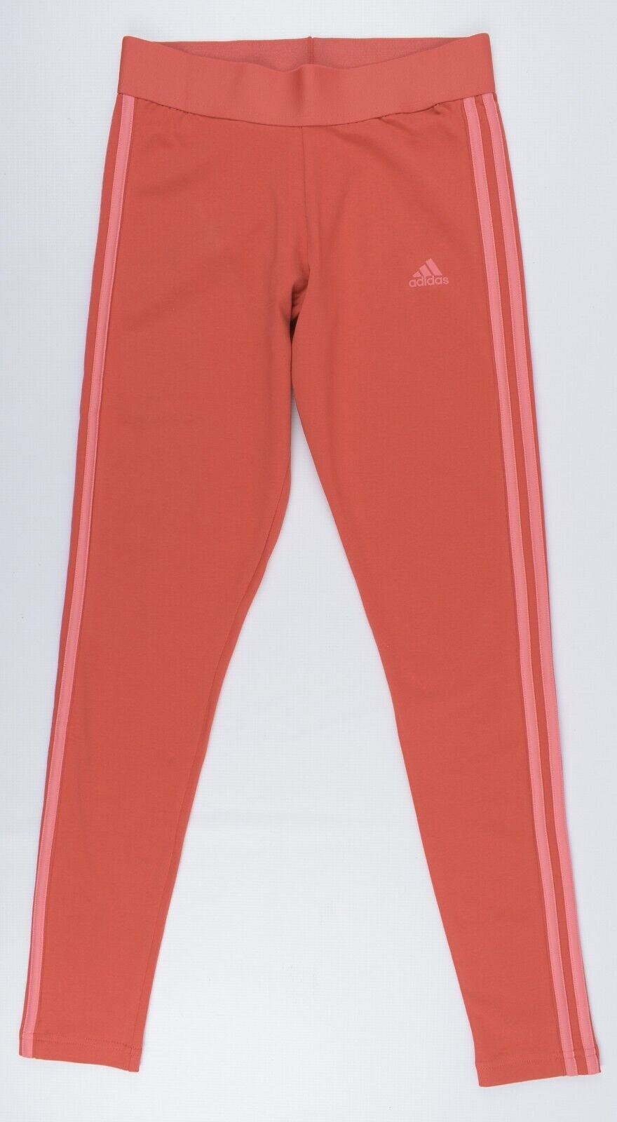 ADIDAS Women's 3 Stripes Cotton Leggings, Crew Red, size S (UK 8-10)