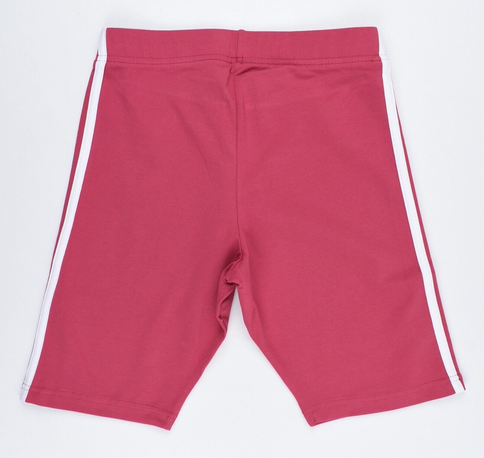 ADIDAS Women's 3 Stripes Short Leggings Shorts, Pink, size M (UK 12-14)