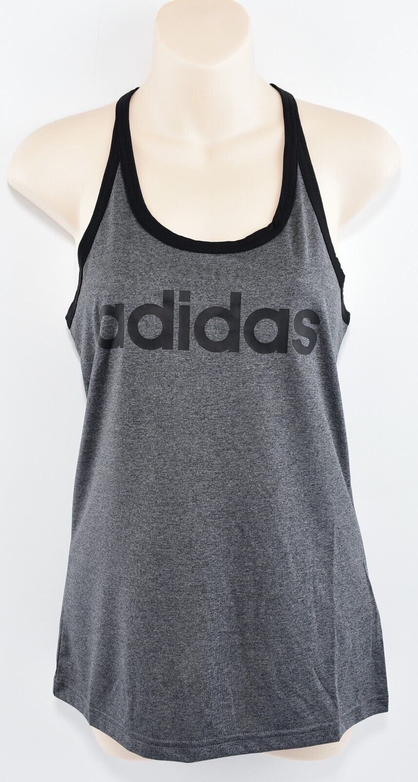 ADIDAS Women's Activewear HI5 Climalite Tank Top Vest, Grey, size XS (UK 4-6)