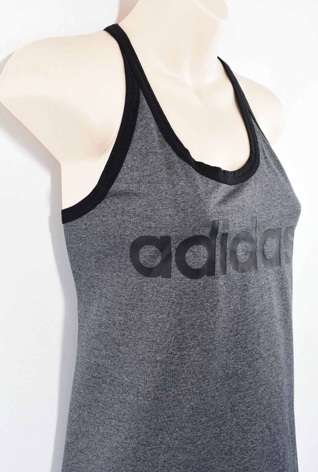 ADIDAS Women's Activewear HI5 Climalite Tank Top Vest, Grey, size XS (UK 4-6)