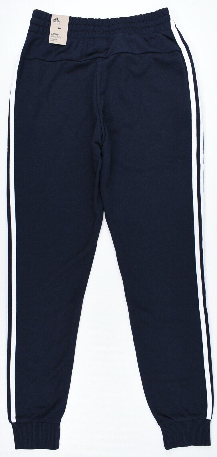 ADIDAS Women's Slim Leg Cuffed Joggers, Crew Navy Blue, size S (UK 8-10)