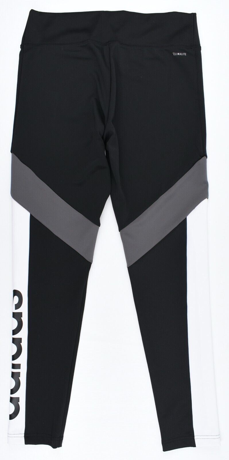 ADIDAS Women's D2m Designed to Move Activewear Leggings, Black/Grey/White size M