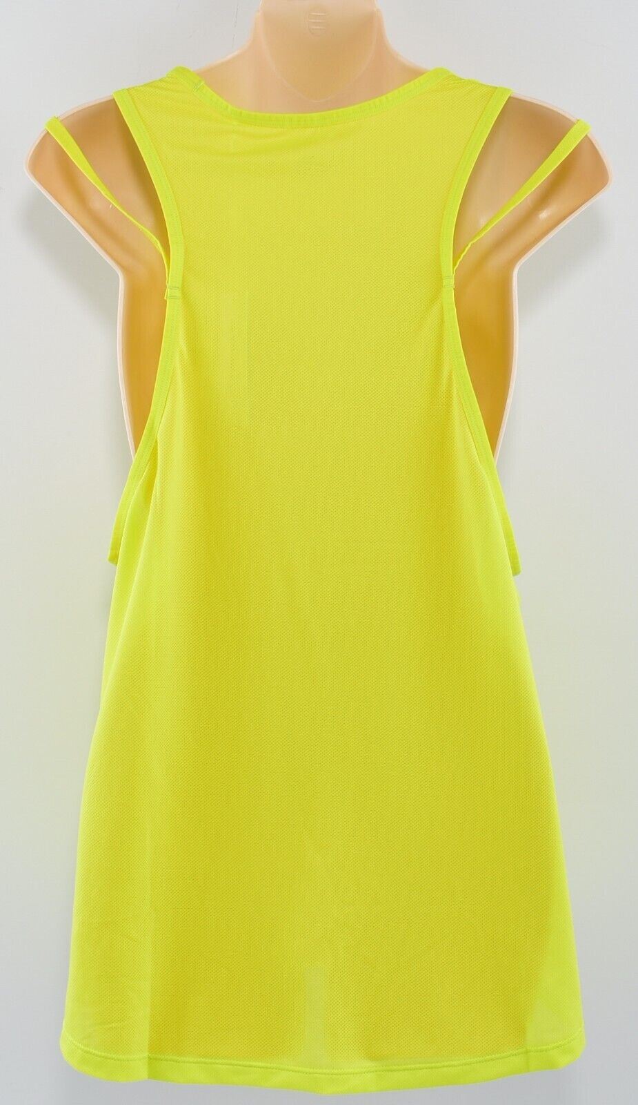 TOMMY HILFIGER Activewear Women's Relaxed Tank Top, Lemon Lime, size M (UK 12)