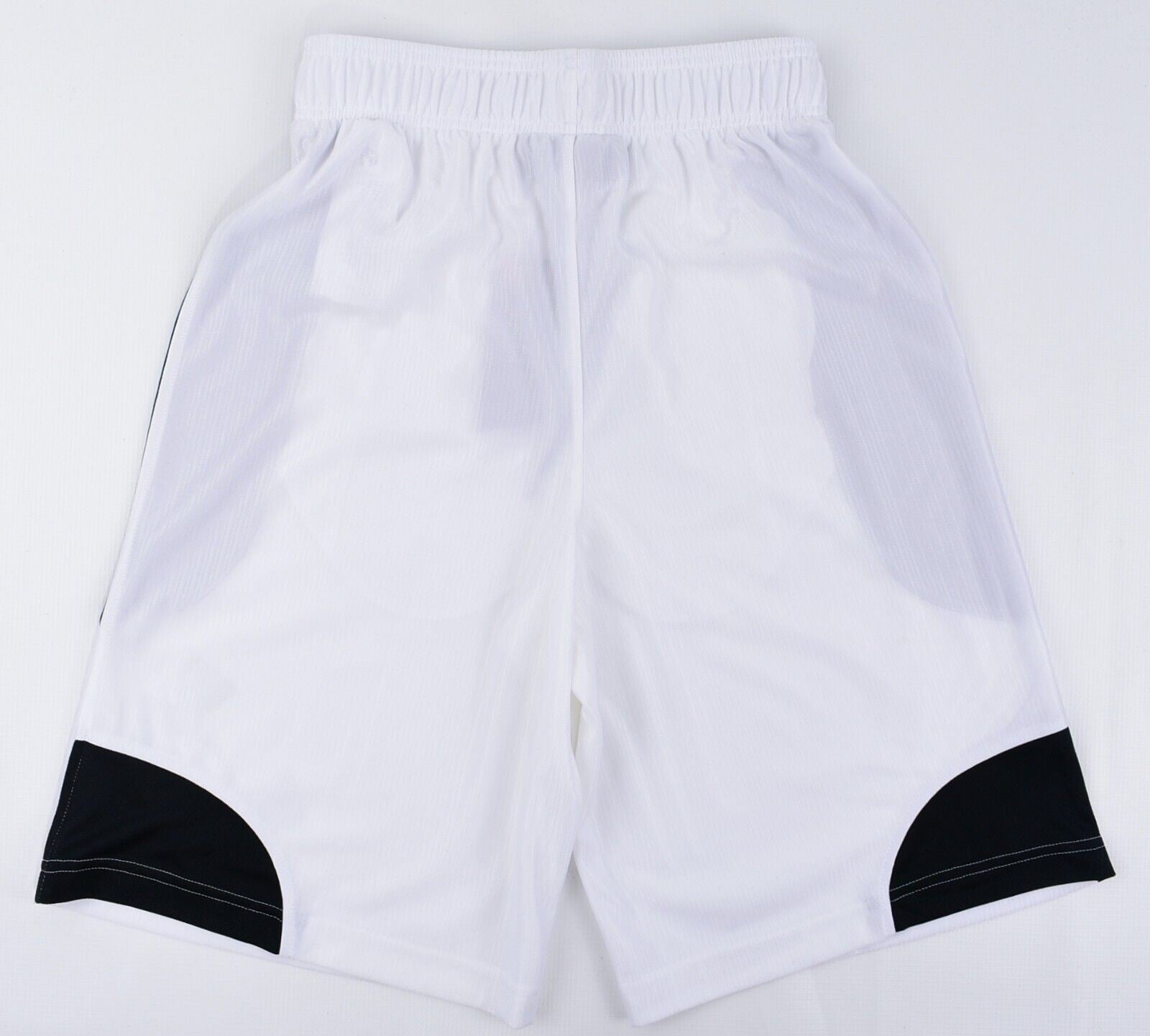 UNDER ARMOUR Men's HeatGear Perimeter Loose Fit Shorts, White/Black, size SMALL