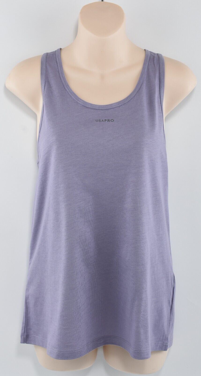 USA PRO Activewear: Women's Boyfriend Tank Top, Purple, size S (UK 10)