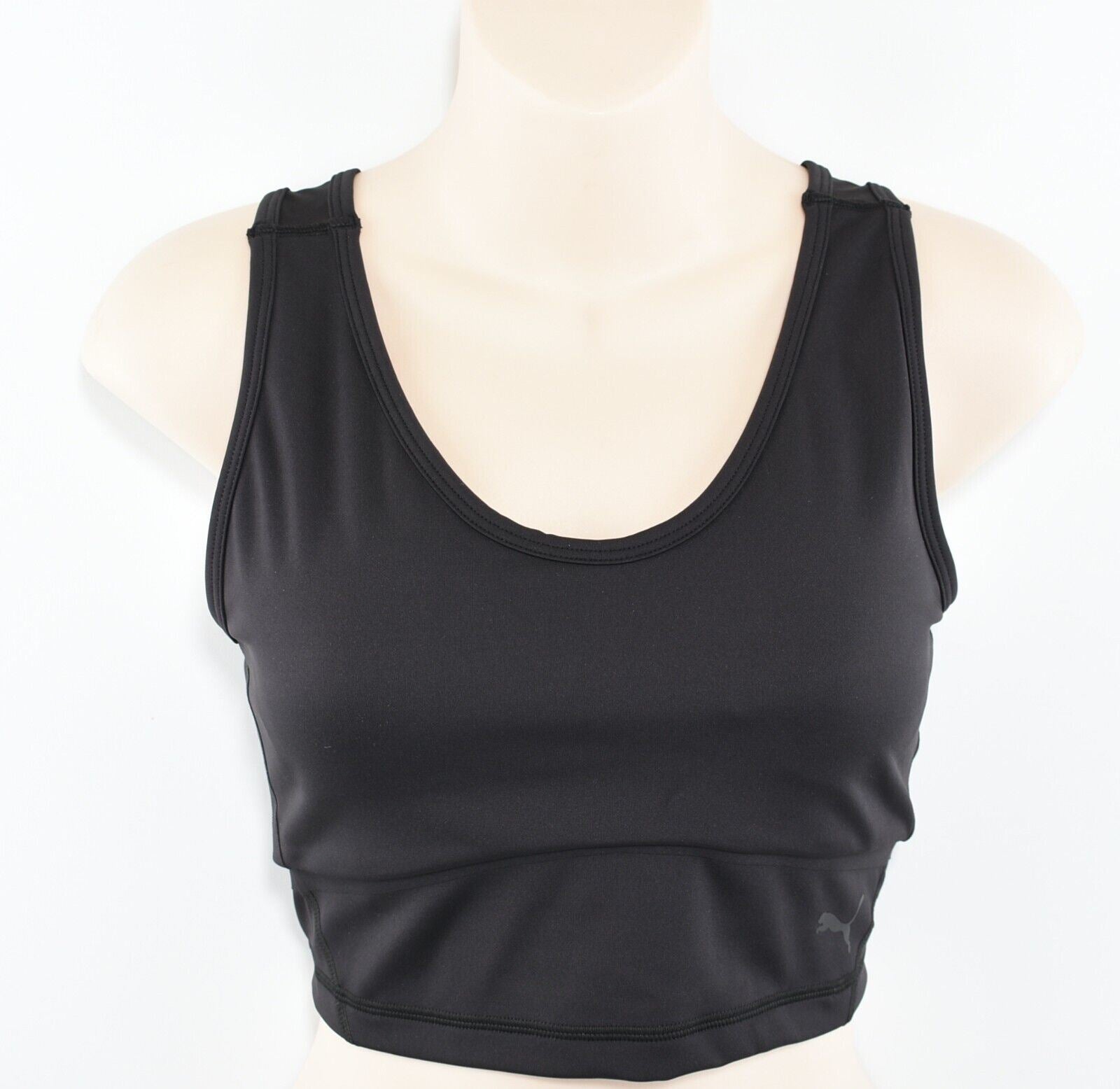 PUMA Women's Activewear: Eversculpt Fitted Crop Top, Black, size S (UK 10)