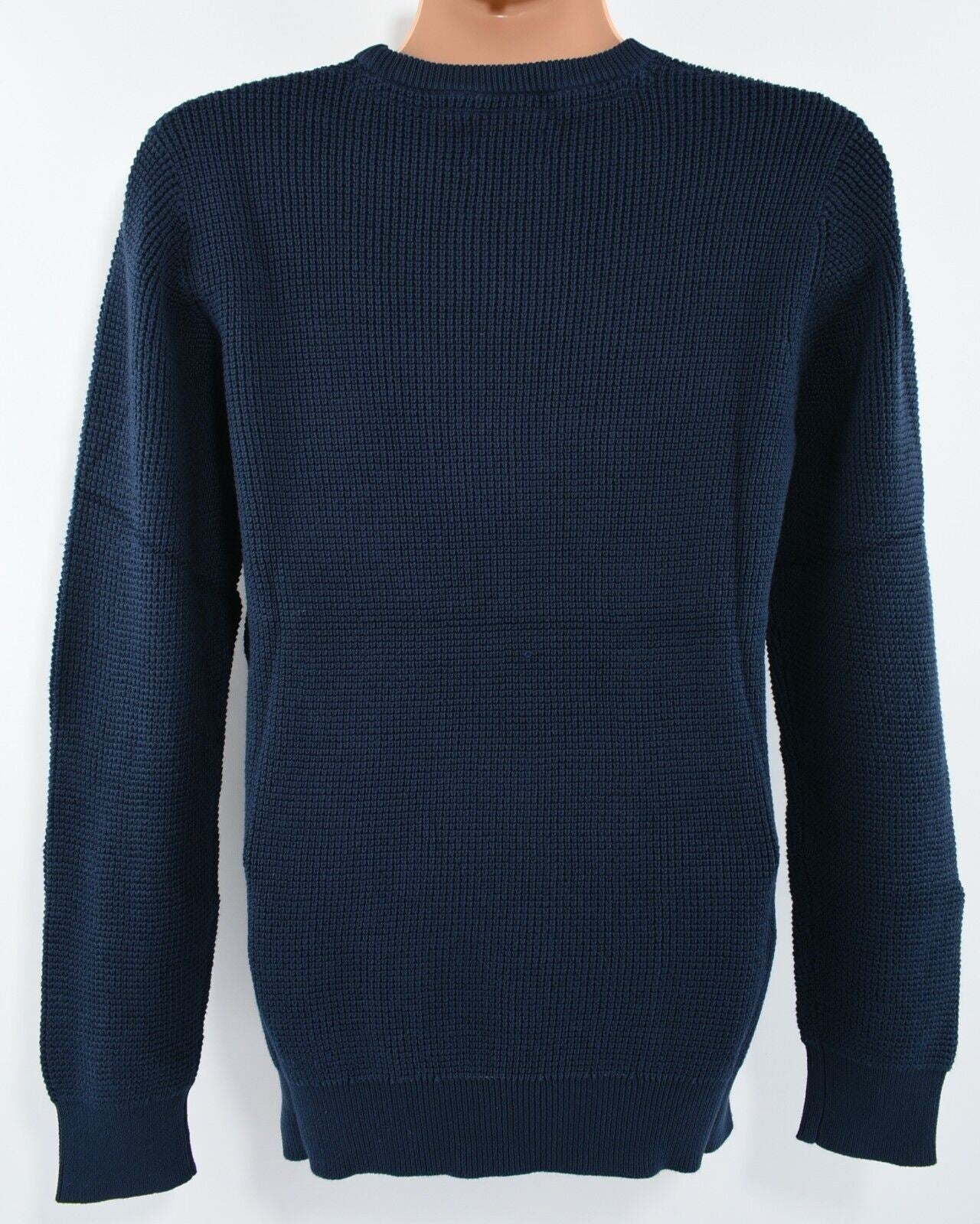 O'NEILL Men's TUCK Pullover Jumper, 100% Cotton Knit, Ink Blue, size MEDIUM