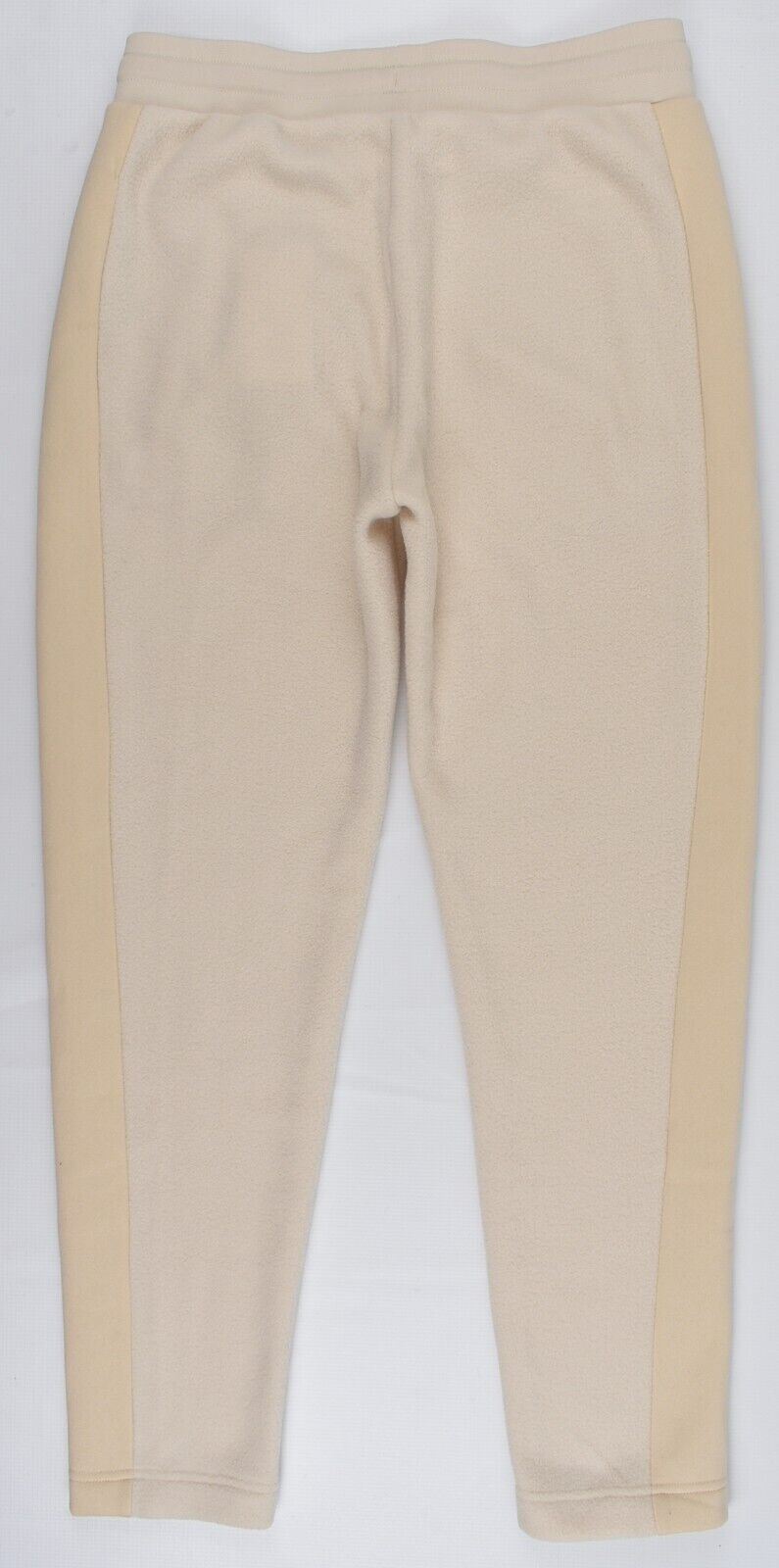 CALVIN KLEIN Women's Polar Fleece Joggers Pants, Cream Colour, size M (UK 12)