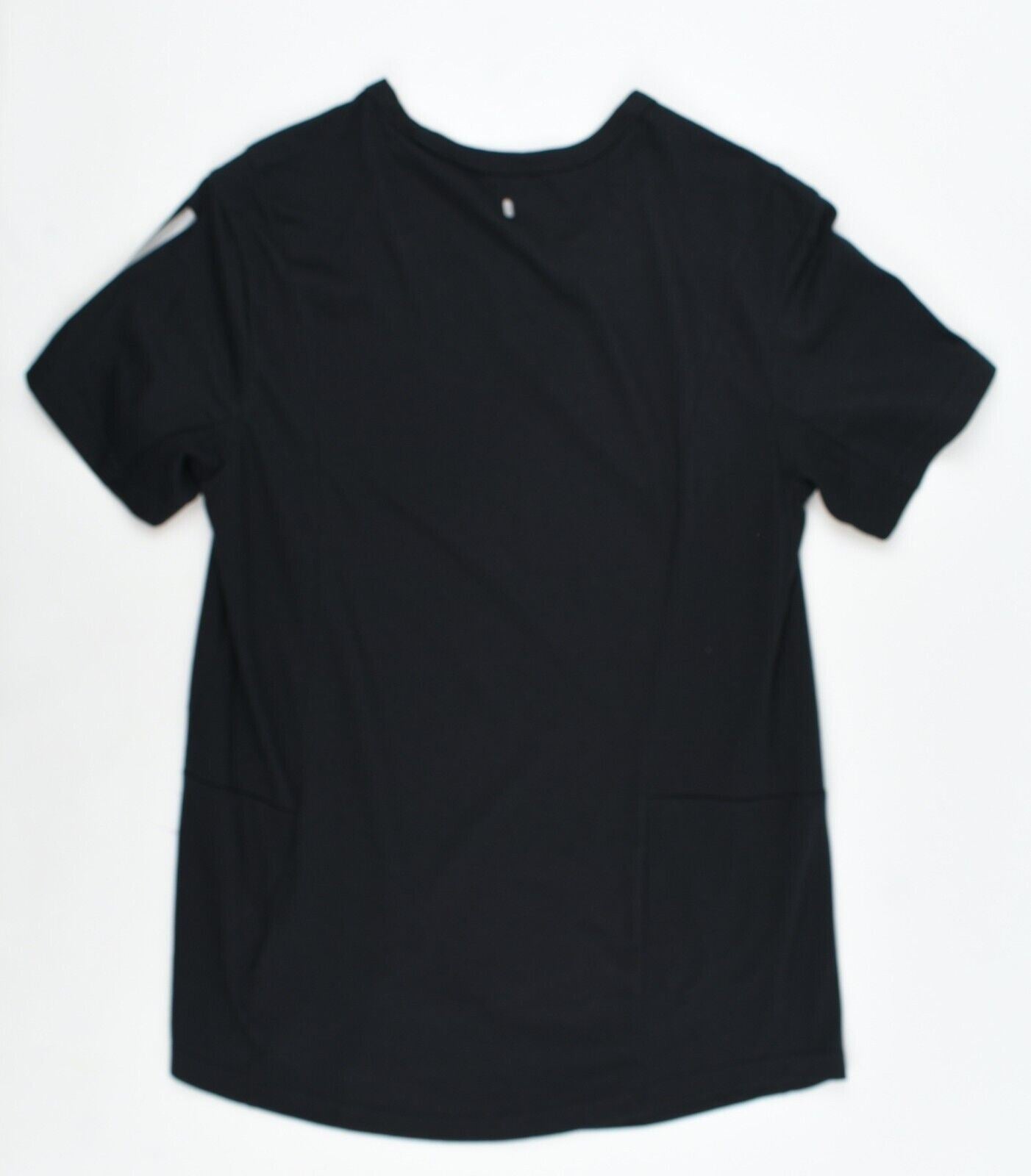 ADIDAS Women's SPACE TEE Running /Workout T-shirt, Black, size S (UK 10)