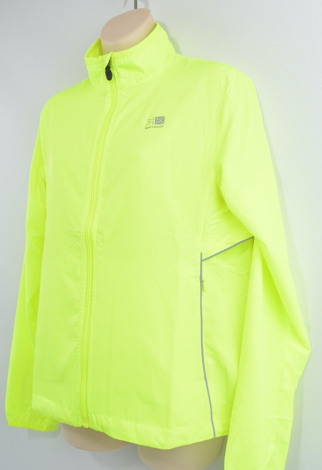 KARRIMOR Performance Women's Lightweight Running Jacket, Fluo Yellow size S (10)