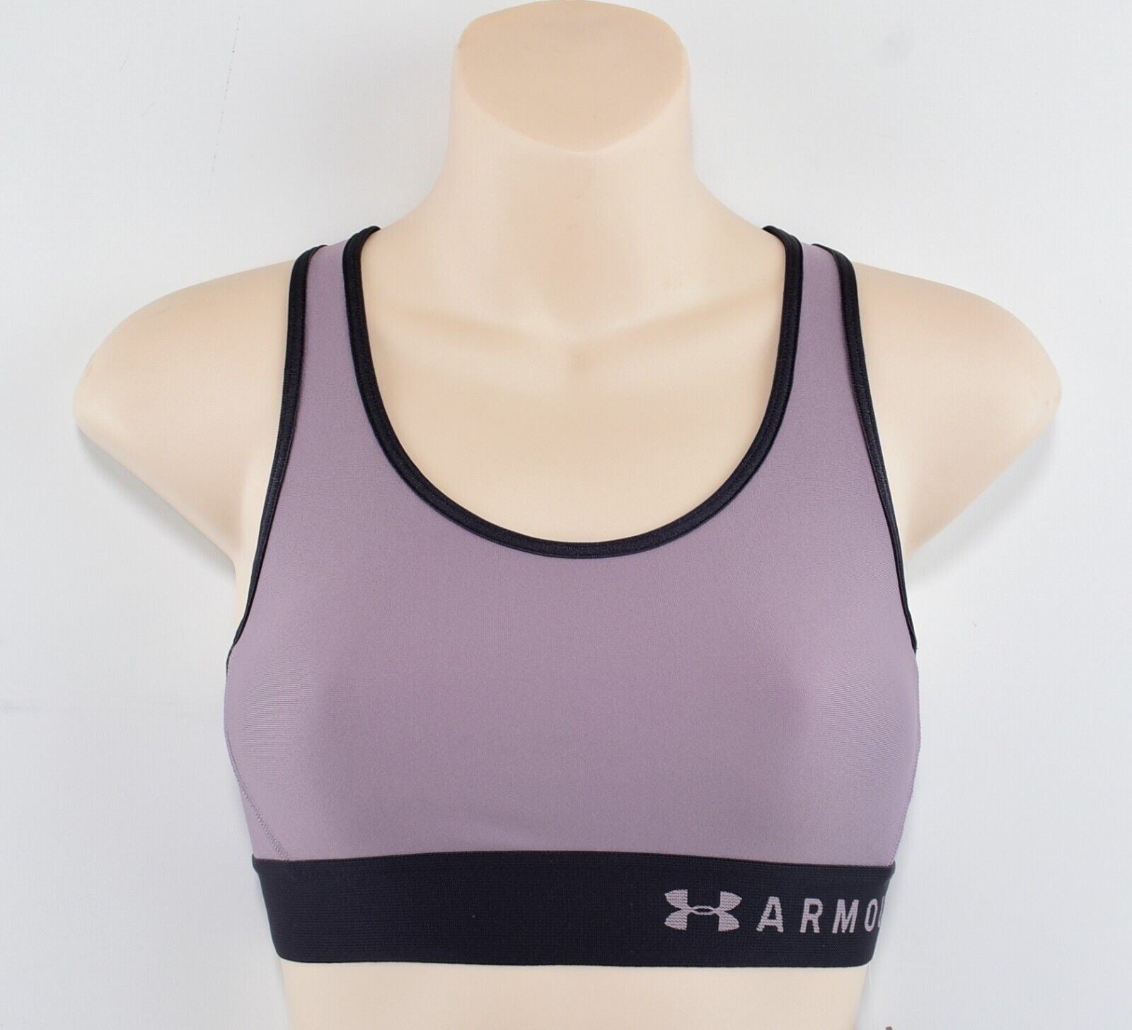 UNDER ARMOUR Women's Medium Support Sports Bra, Slate Purple, size XS /UK 8