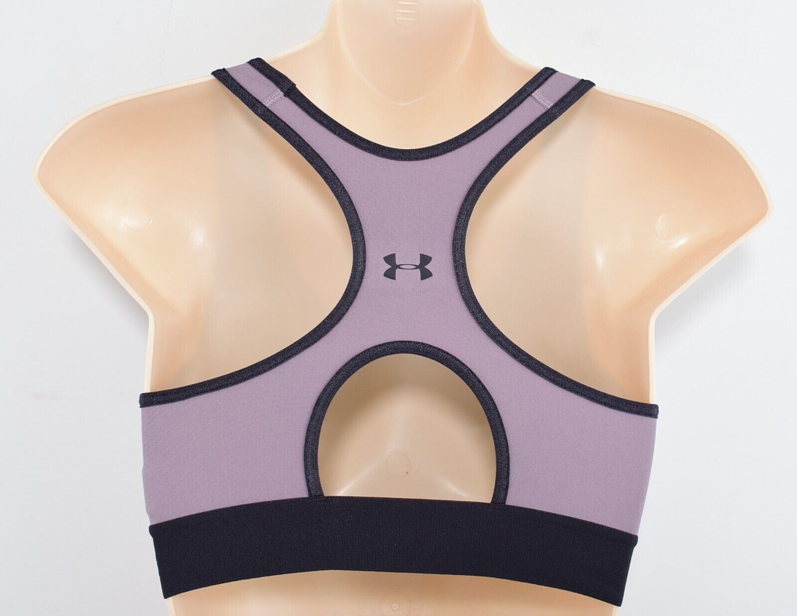 UNDER ARMOUR Women's Medium Support Sports Bra, Slate Purple, size XS /UK 8