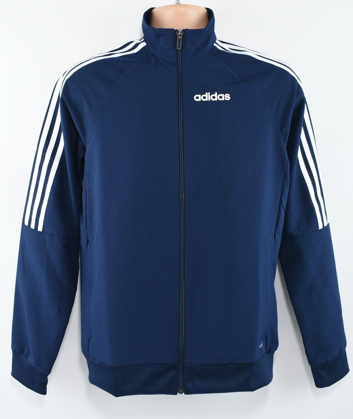 ADIDAS Men's Sereno 19 Presentation Training Track Jacket, Navy Blue, size SMALL