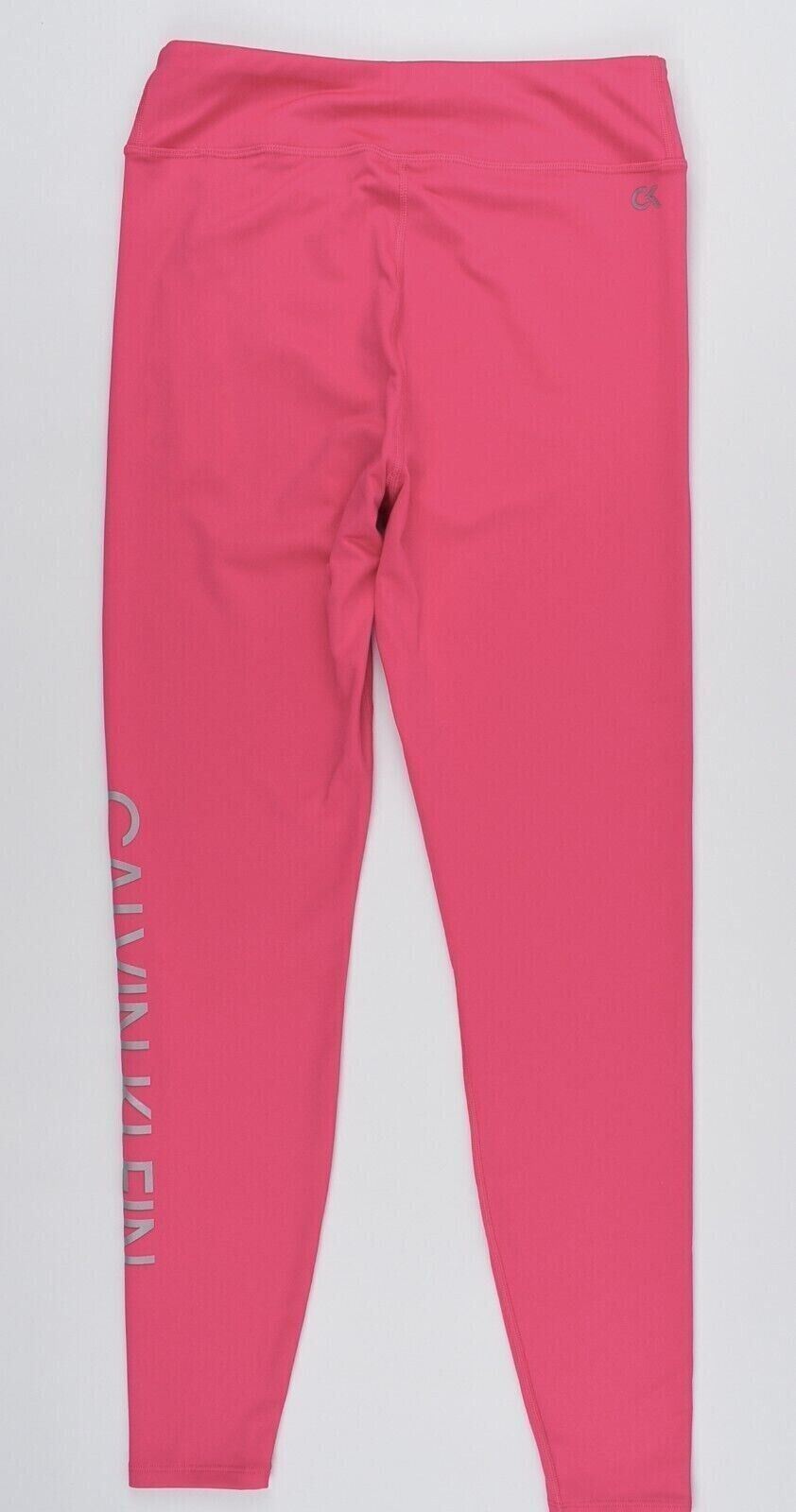 CALVIN KLEIN PERFORMANCE Women's Activewear Leggings, Beetroot Pink, size S /10