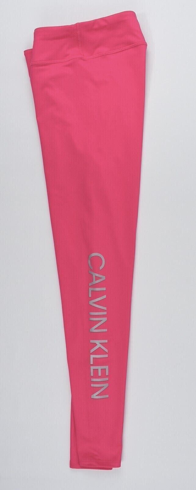 CALVIN KLEIN PERFORMANCE Women's Activewear Leggings, Beetroot Pink, size S /10