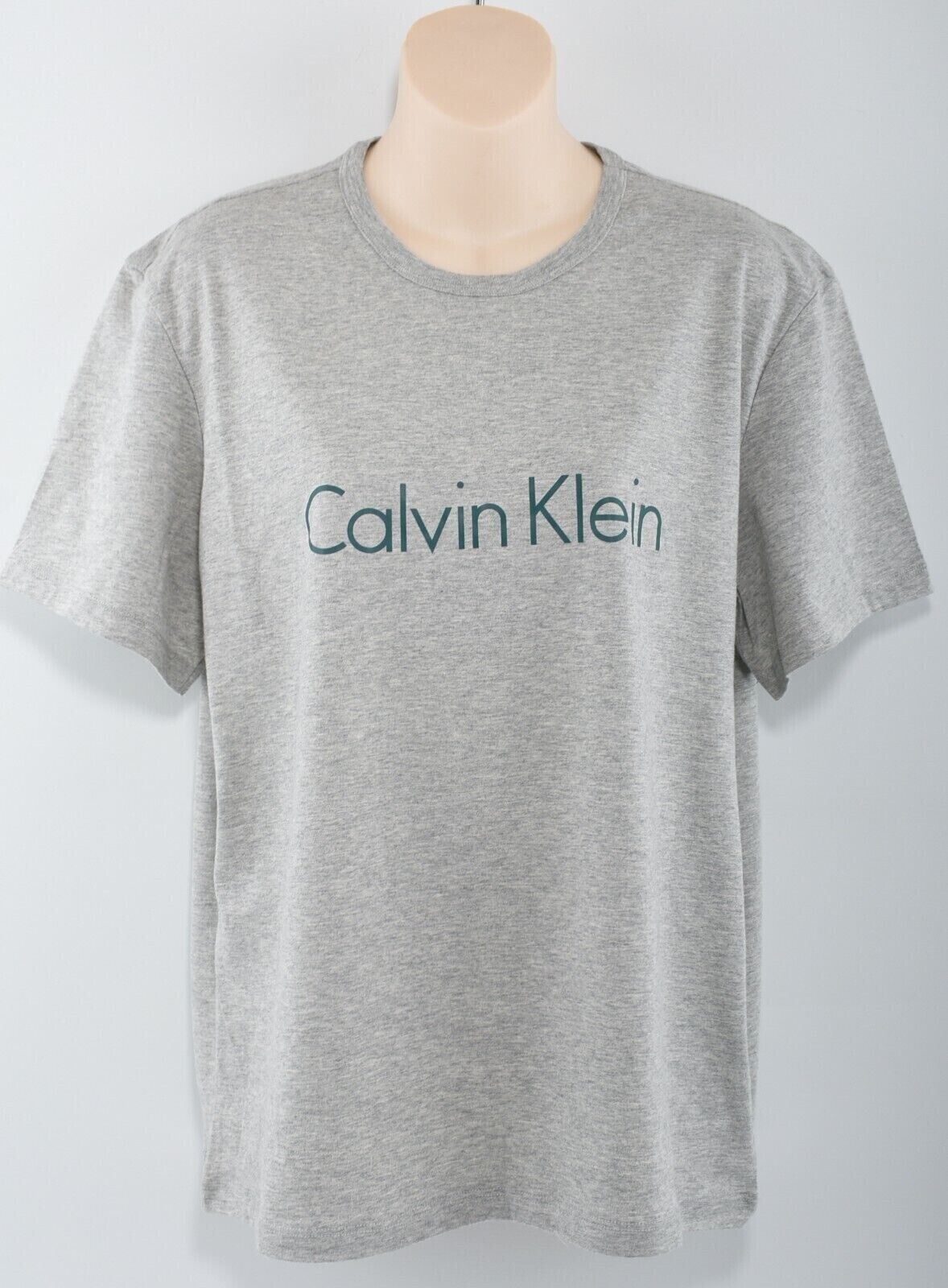 CALVIN KLEIN Women's Lounging / Sleepwear T-shirt, Grey Heather, size S (UK 10)