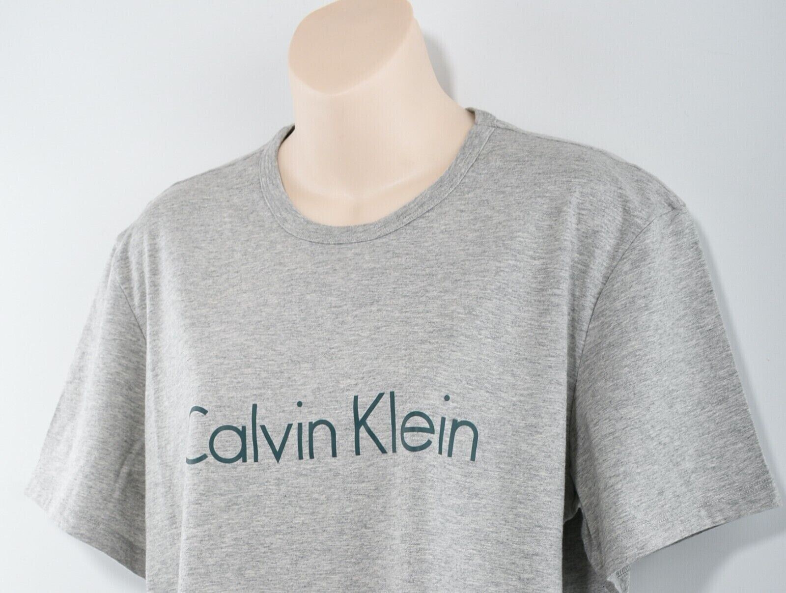 CALVIN KLEIN Women's Lounging / Sleepwear T-shirt, Grey Heather, size S (UK 10)