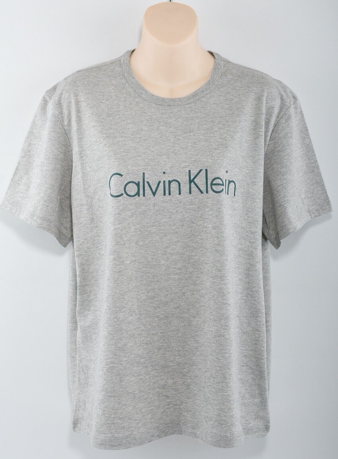 CALVIN KLEIN Women's Lounging / Sleepwear T-shirt, Grey Heather, size M (UK 12)