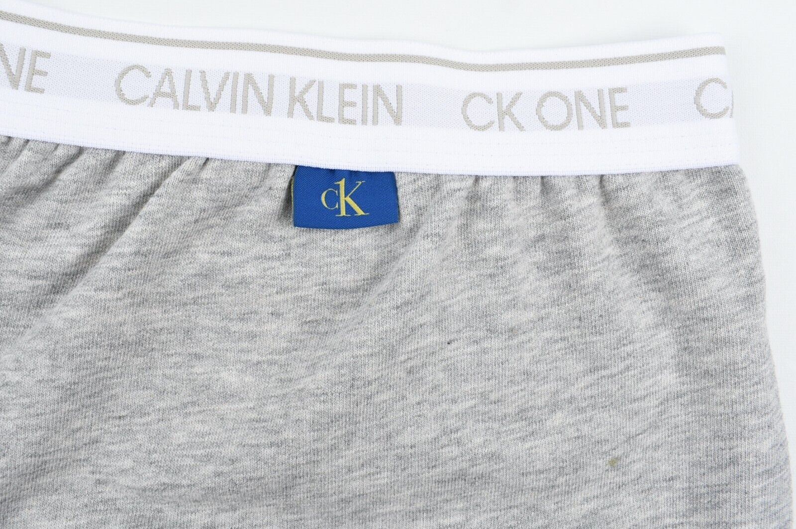 CALVIN KLEIN Sleepwear: CK ONE Men's Lounging Sweat Shorts, Grey, size XL