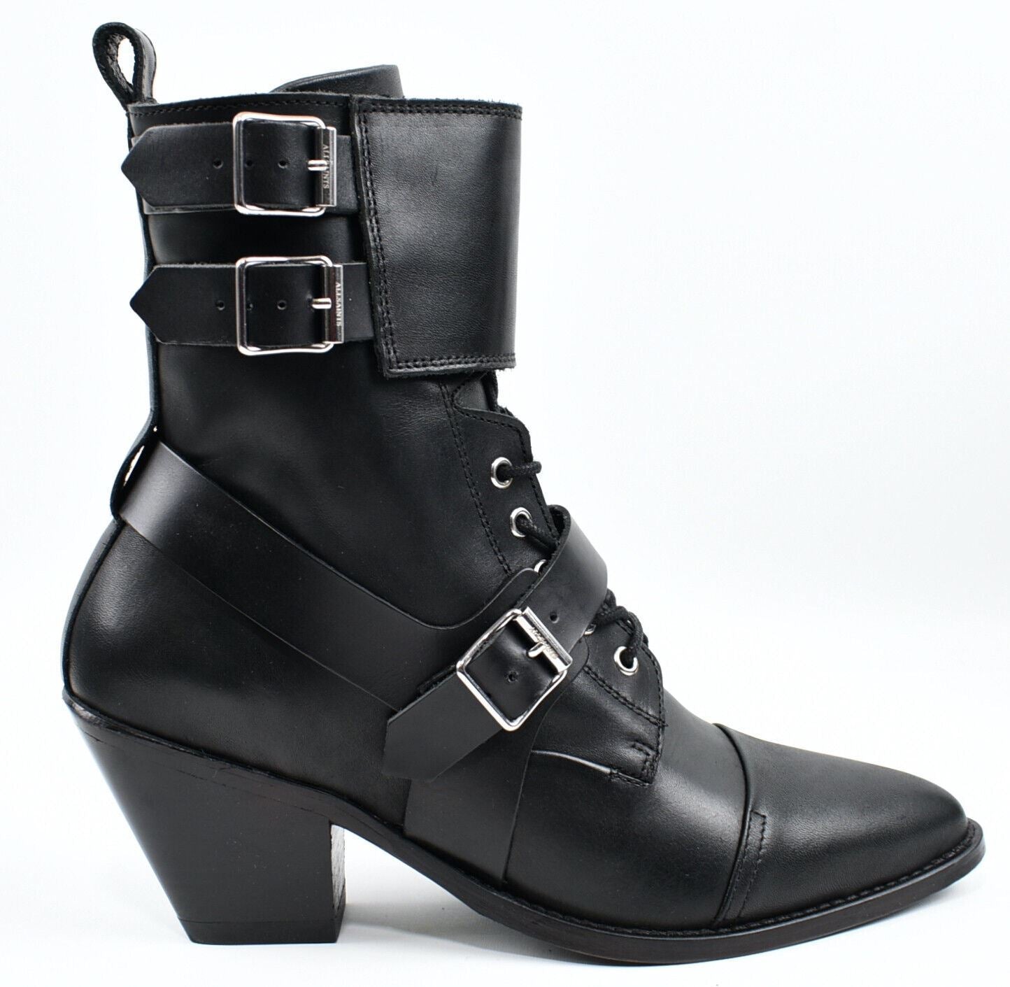 ALLSAINTS Women's ALIX Genuine Leather Boots, UK 7 /EU 40