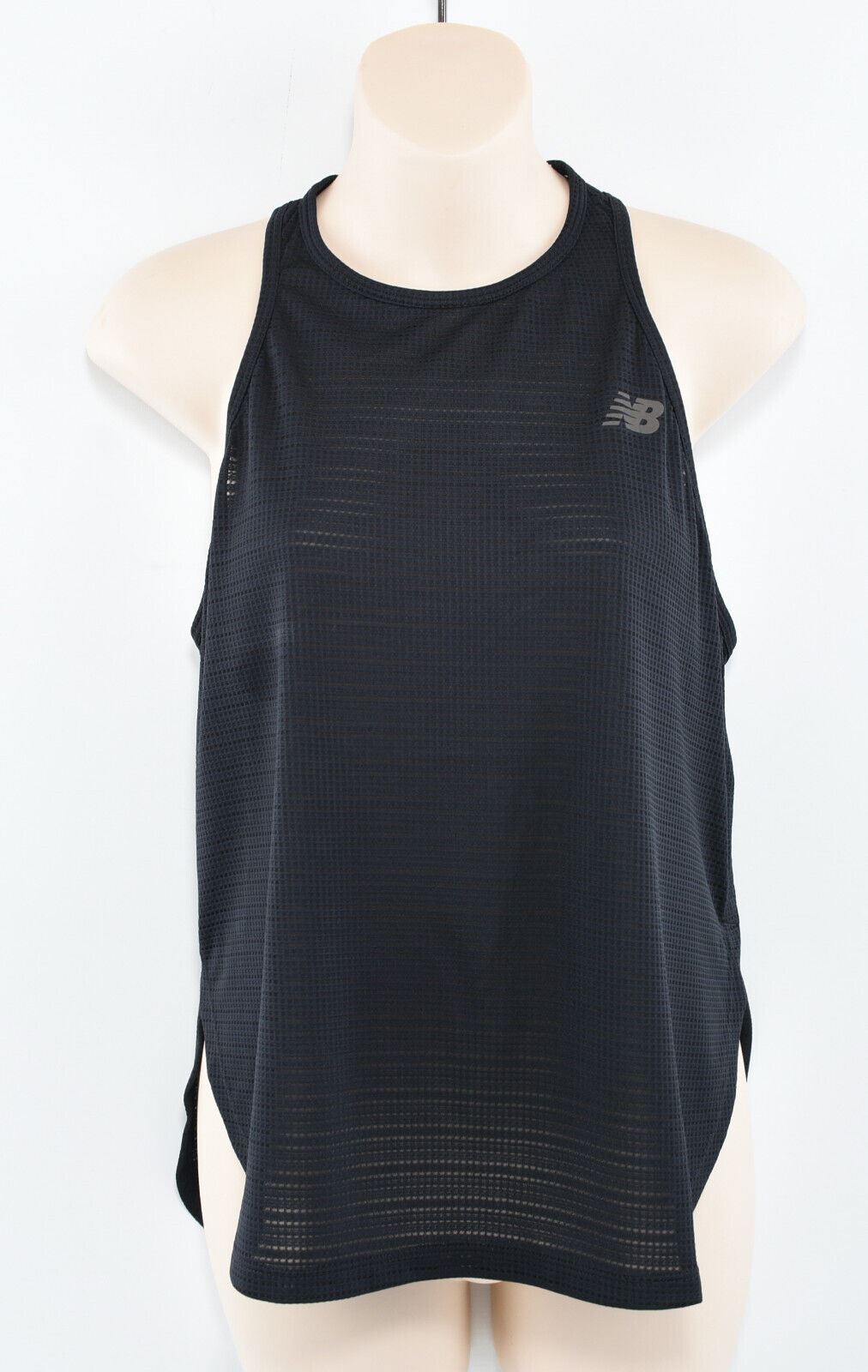 NEW BALANCE Activewear Women's Relaxed Tank Top, Black, size M (UK 12)