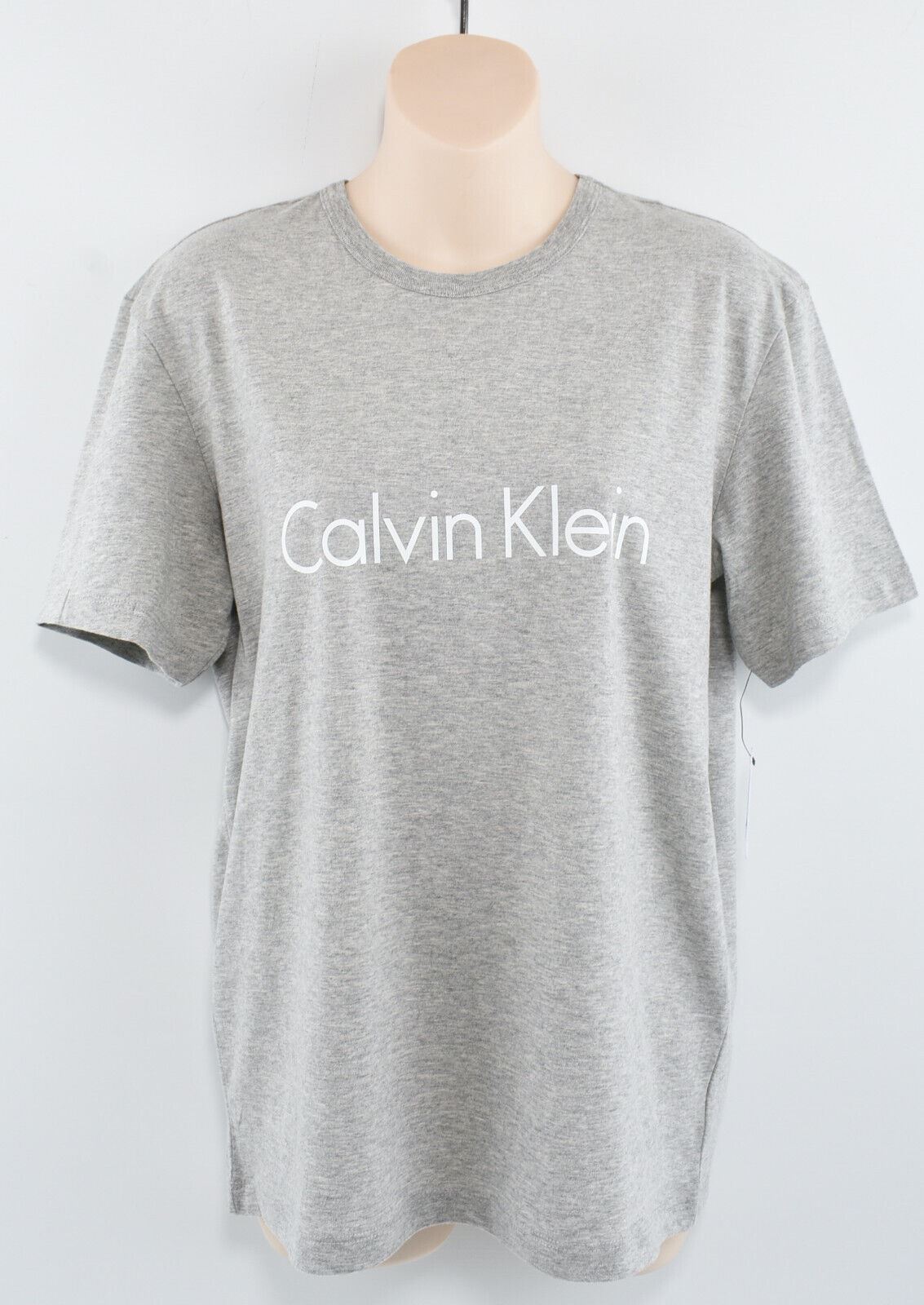 CALVIN KLEIN Women's Lounging / Sleepwear T-shirt, Grey Heather, size S /UK 10