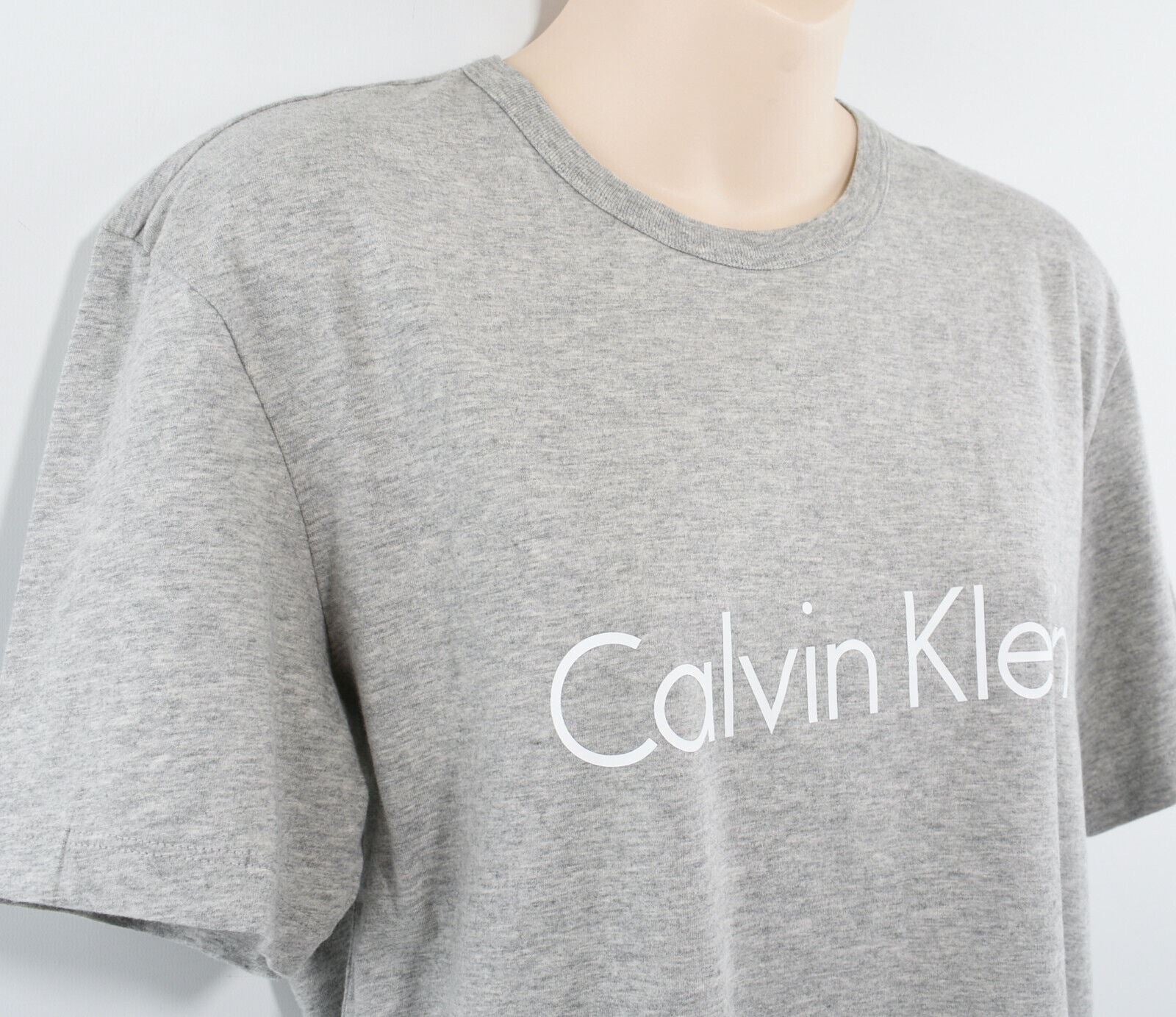 CALVIN KLEIN Women's Lounging / Sleepwear T-shirt, Grey Heather, size S /UK 10