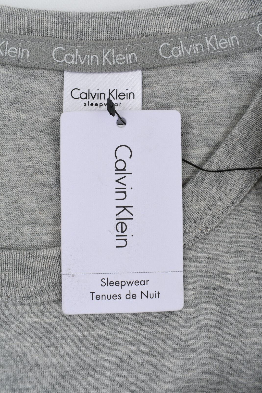 CALVIN KLEIN Women's Lounging / Sleepwear T-shirt, Grey Heather, size S /UK 10