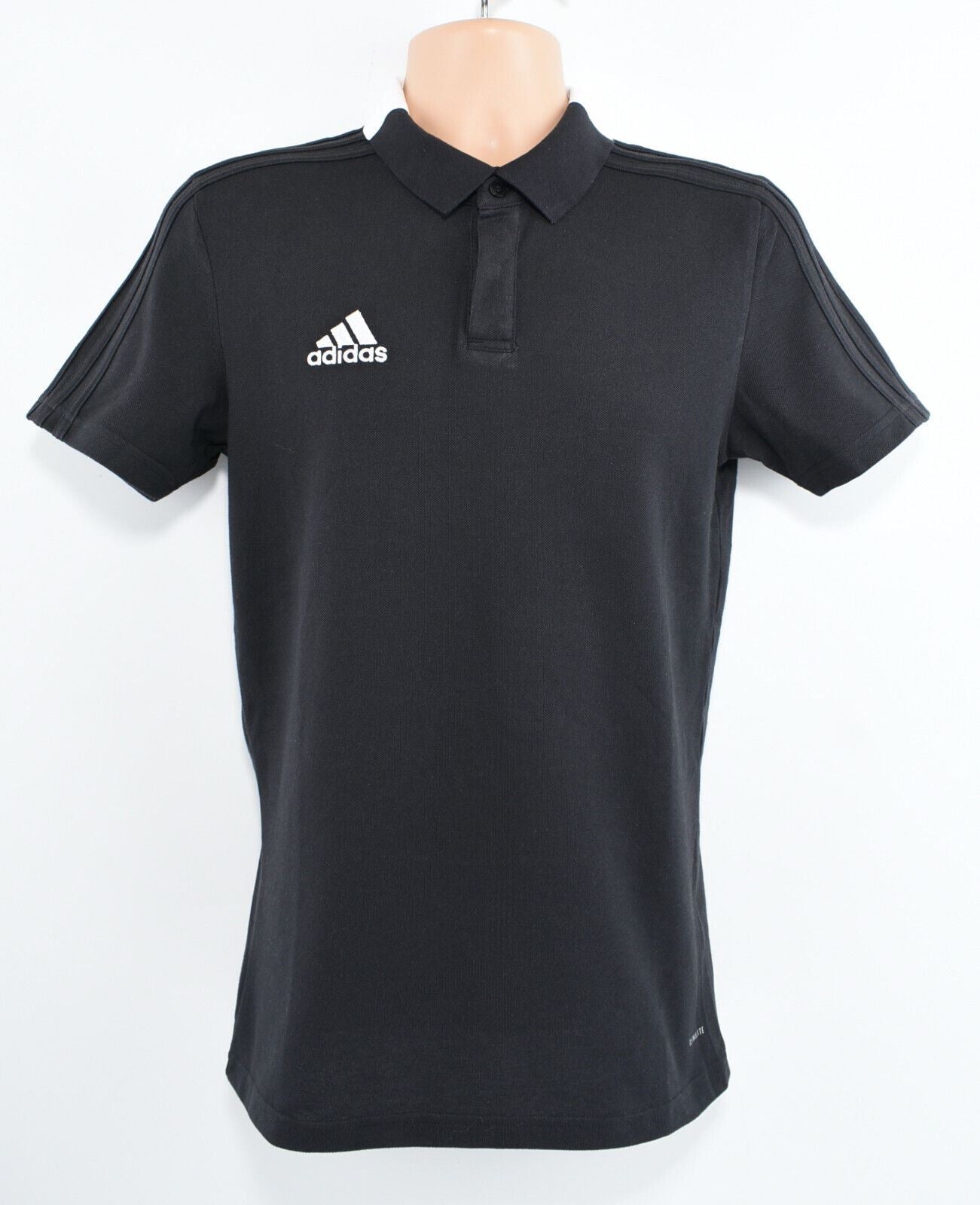 ADIDAS Condivo 18 Men's Performance Polo Shirt, Black, size SMALL