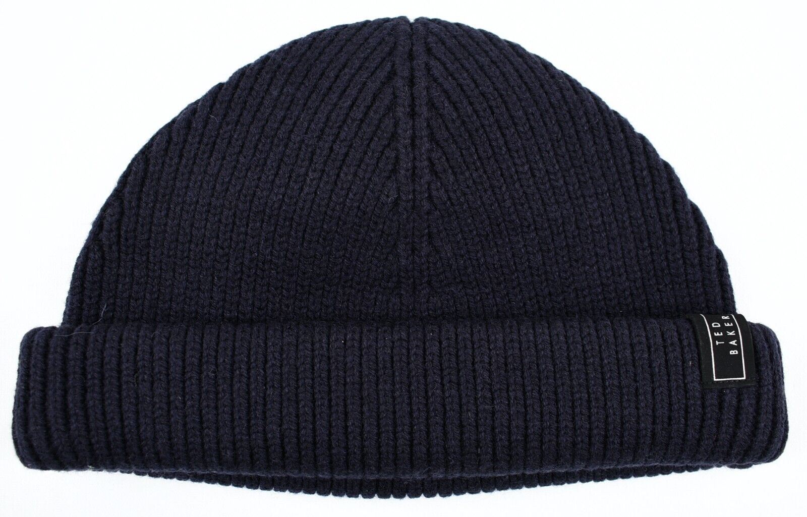 TED BAKER Men's FISHERMAN Rib Knit Beanie Hat, One Size