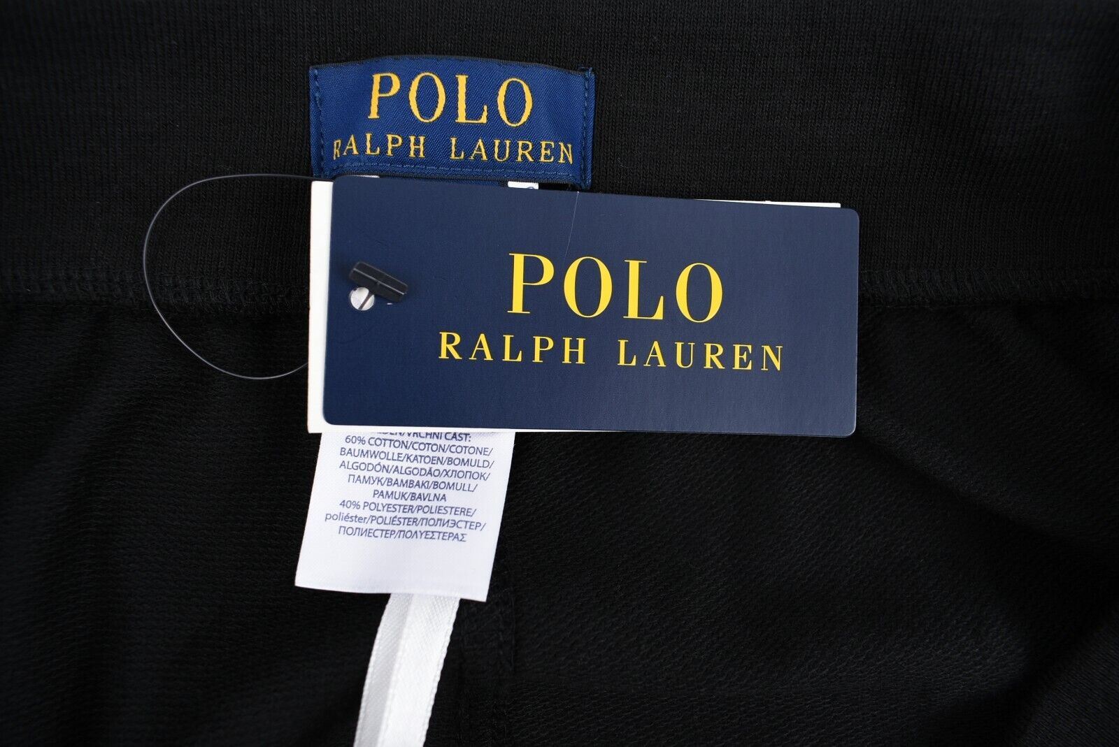 POLO RALPH LAUREN Men's Standard Fit Joggers, Black, size XL