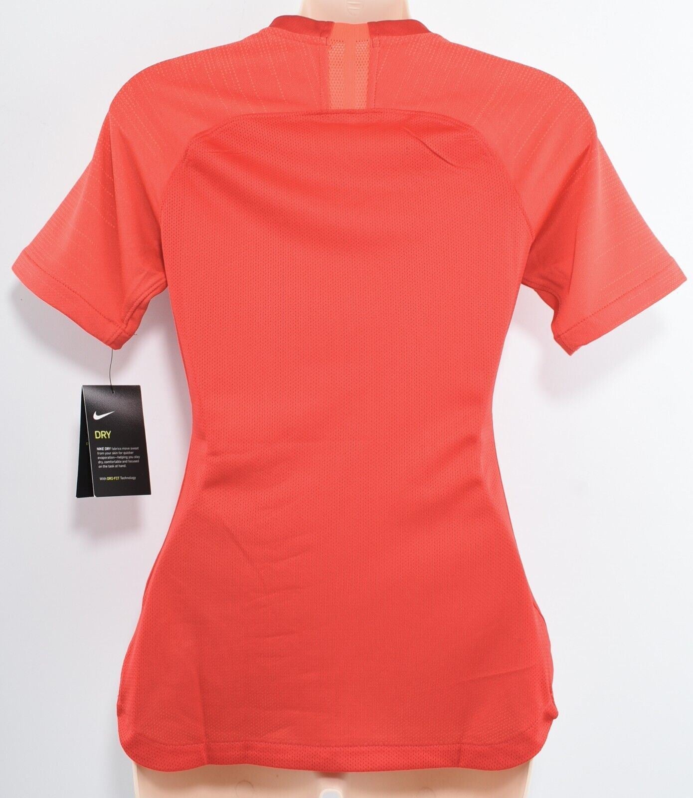 NIKE Women's STRIKE Football Jersey T-shirt, Red, size XS /UK 8