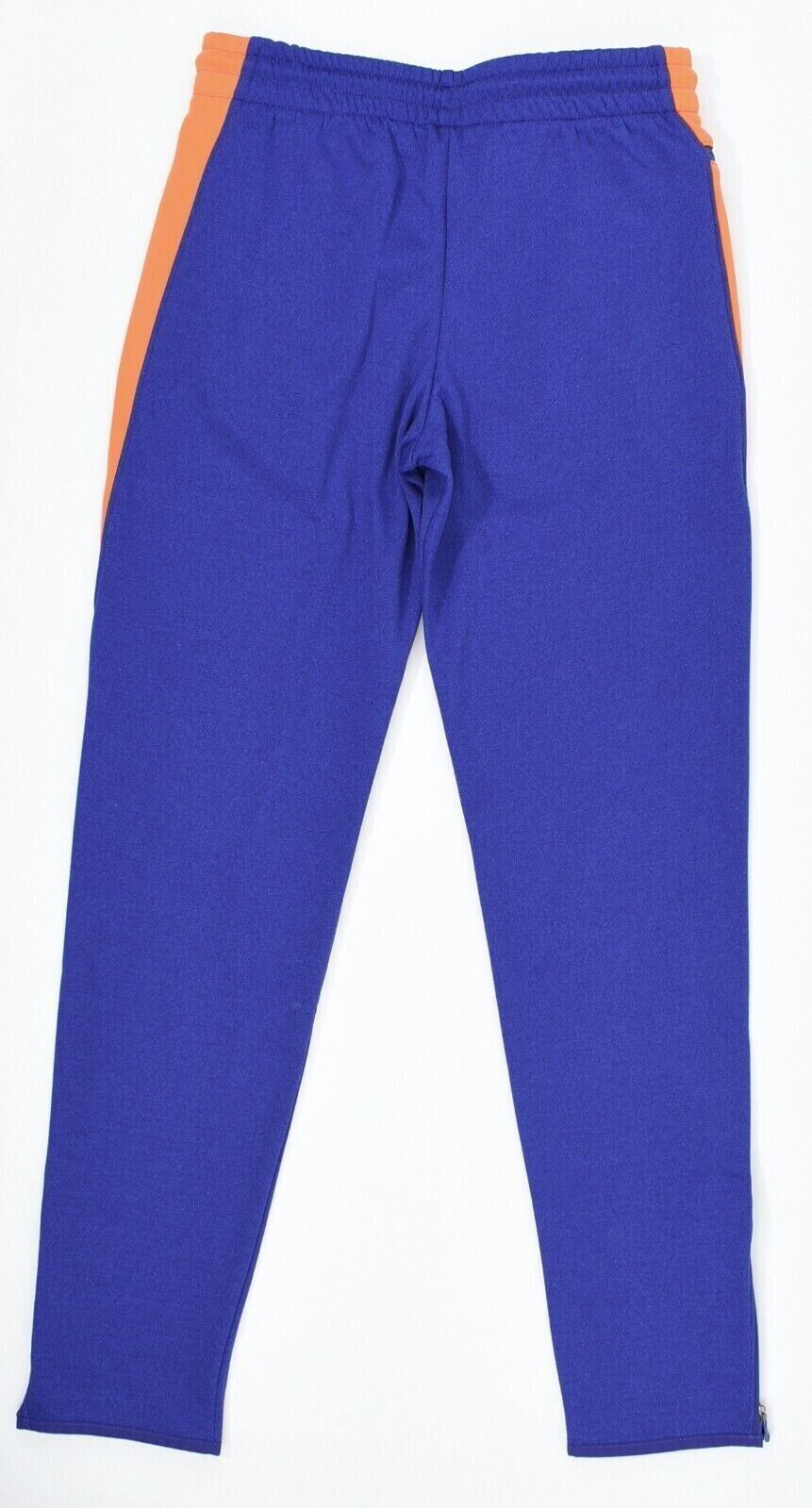 UNDER ARMOUR Boys' ColdGear Joggers, Blue/Orange, size 7-8 years