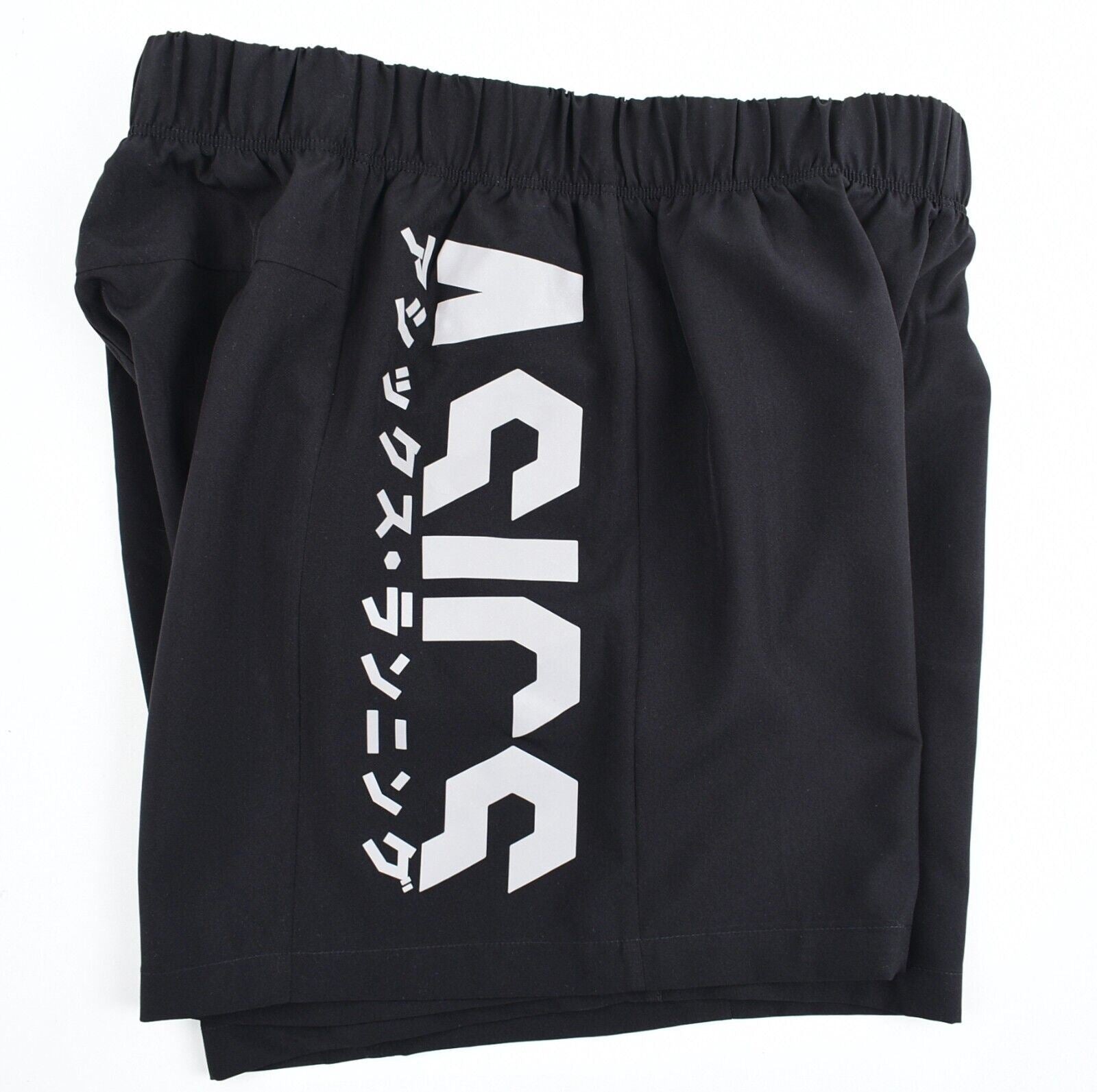 ASICS Men's KATAKANA 5in Performance / Running Shorts, Black, size SMALL