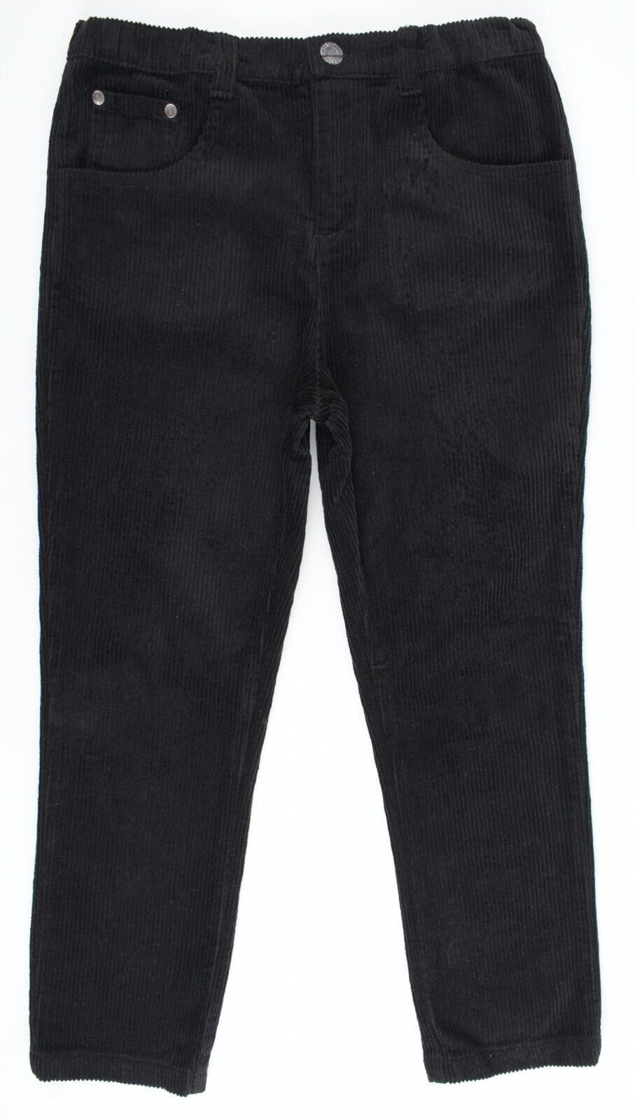 FIRETRAP Boys' Kids' Corduroy Trousers Pants, Black, size 11-12 years