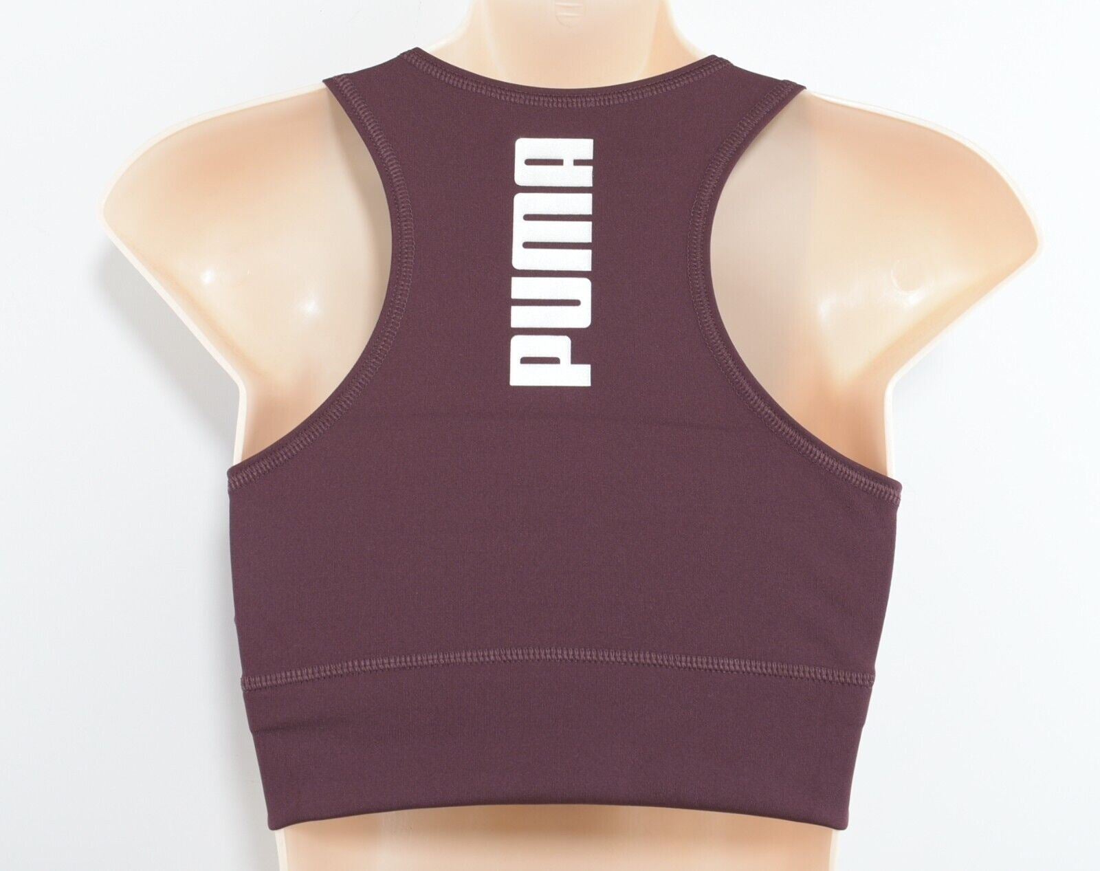 PUMA Womens RTG Activewear Gym Bra Top, Colour - Fudge, size S /UK 10