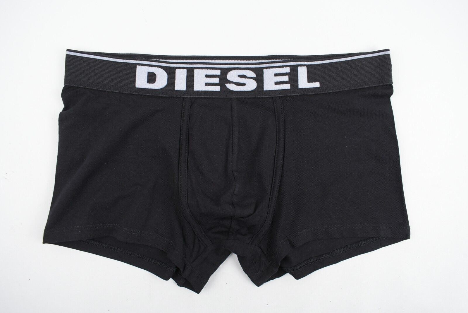 DIESEL Underwear: Men's DAMIEN 3-pk Boxer Trunks, Black/White/Navy, size L