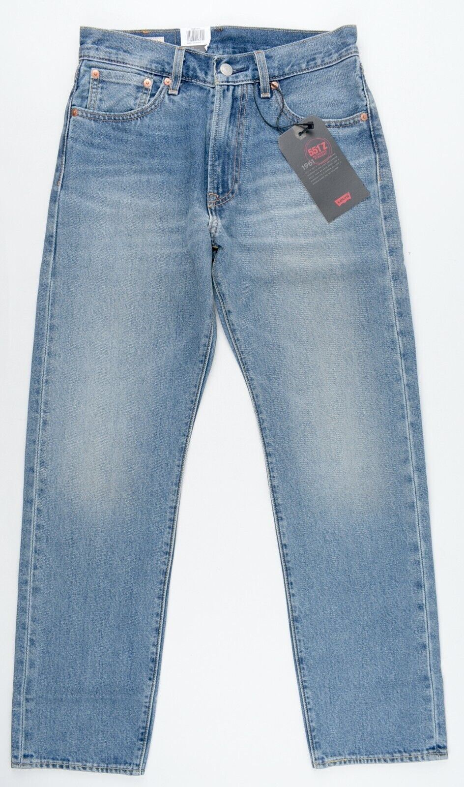 LEVI'S Mens 551z Loose Straight Leg Retro Look Jeans, Blue, size W28 S