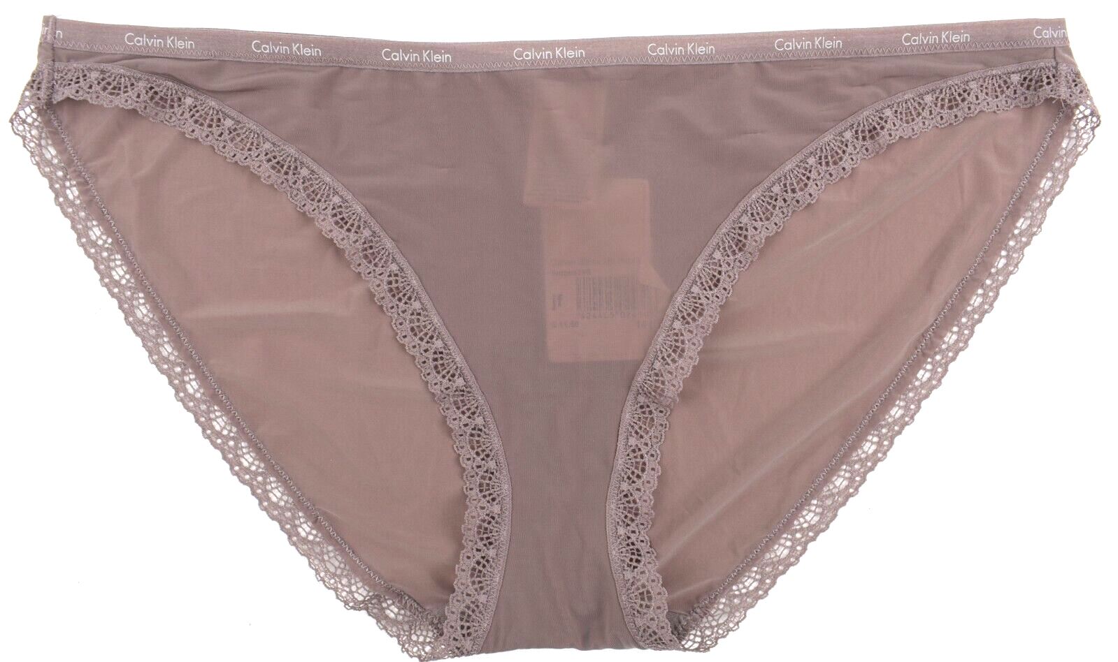 CALVIN KLEIN Underwear Womens Bikini Knickers, Colour: Smoke, size L /UK 14