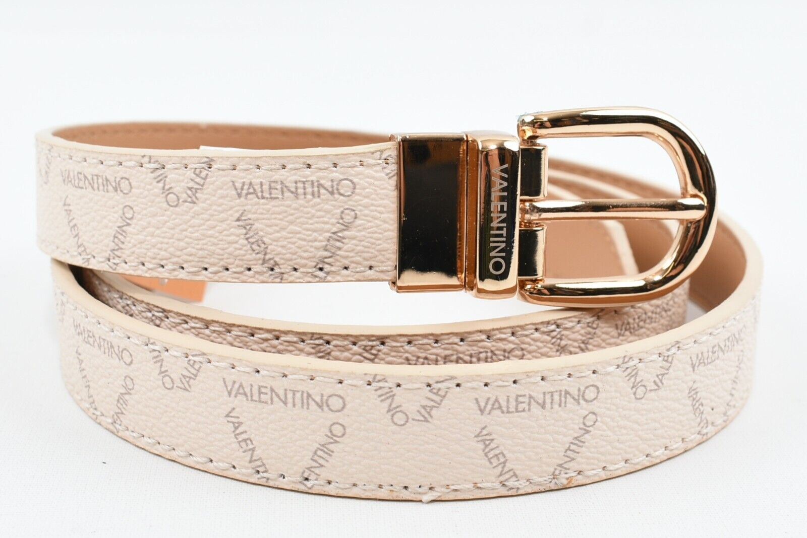VALENTINO by MARIO VALENTINO Womens Reversible Belt, Nude/Brown, size L to XL