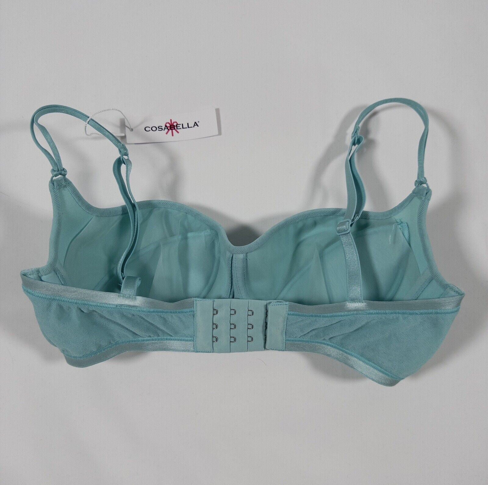 Cosabella Women's Teal Underwired Bra Size 32C