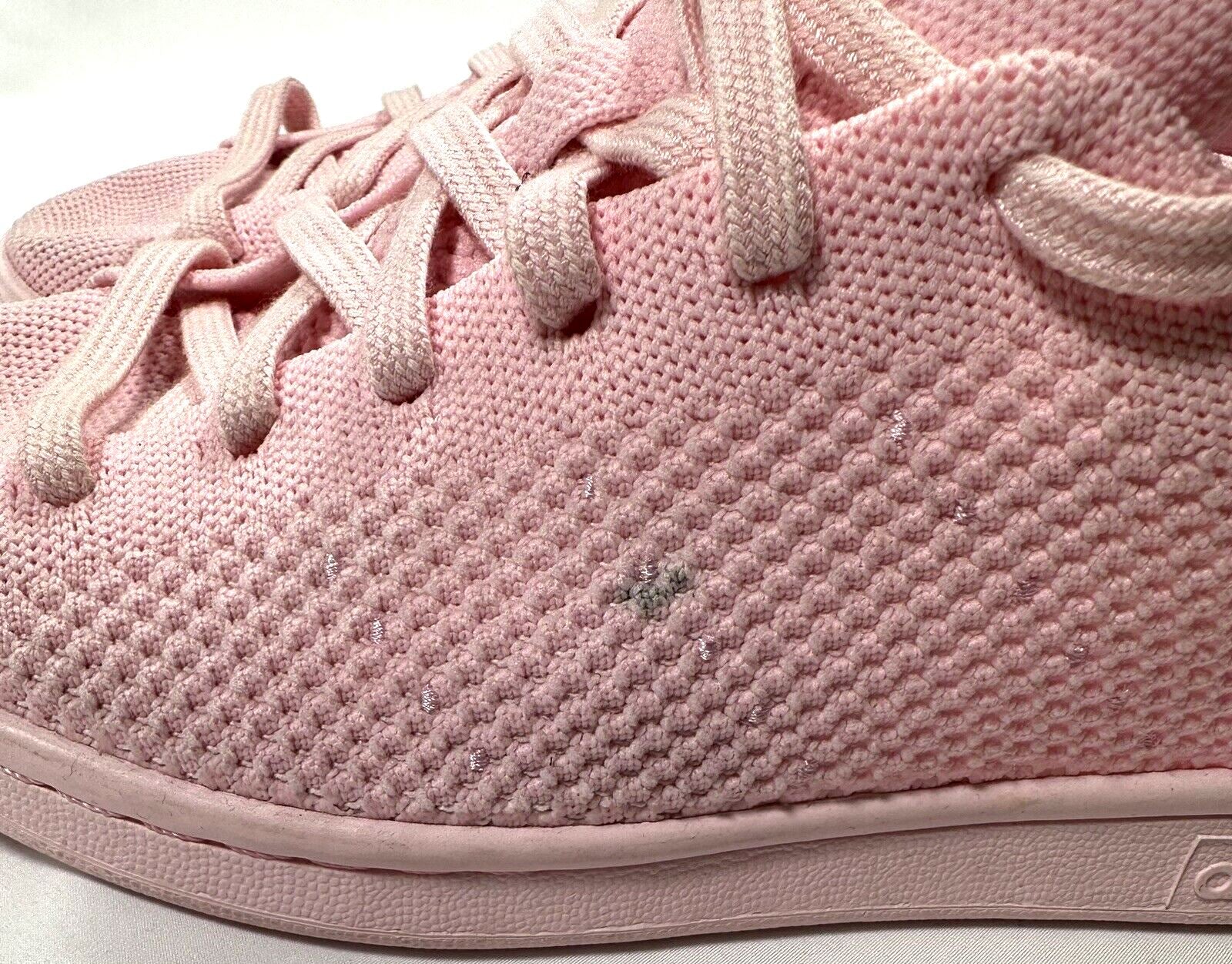 Adidas Stan Smith Trainers Shoes Pink Limited Edition Women's Size UK 5