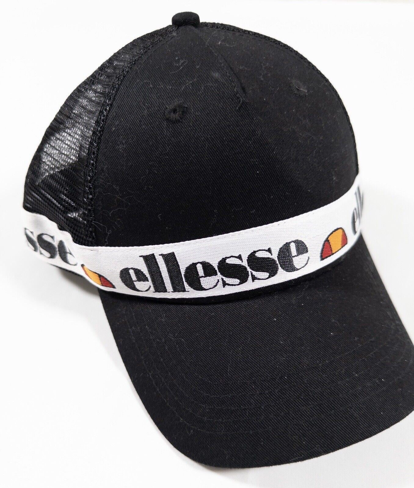 ELLESSE Men's Black Baseball Cap Hat One Size