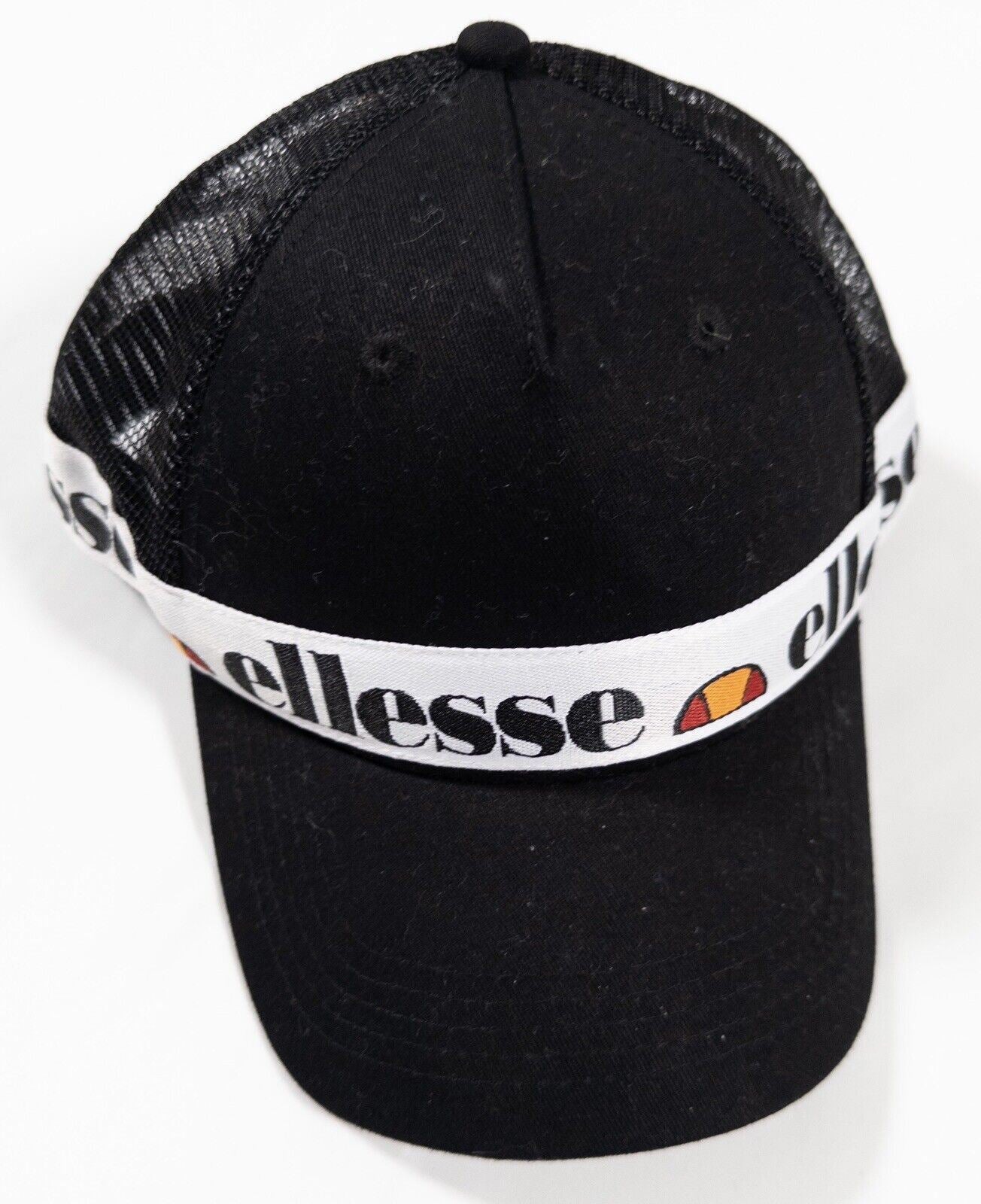 ELLESSE Men's Black Baseball Cap Hat One Size