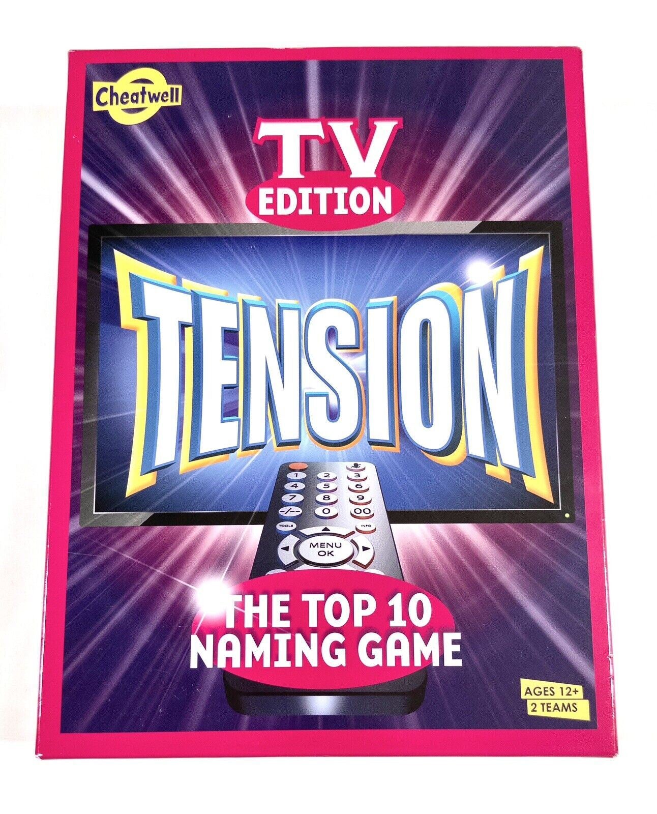 TENSION TV Edition The Top 10 Naming Game Card Game Family