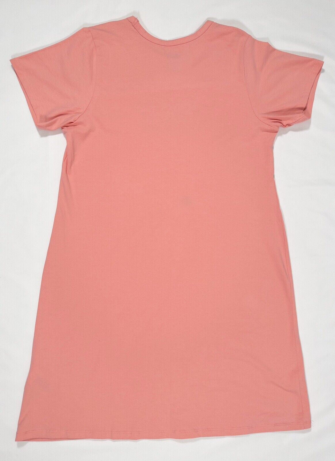 DKNY Sport Women's Pink T-Shirt Dress Short Size UK 16