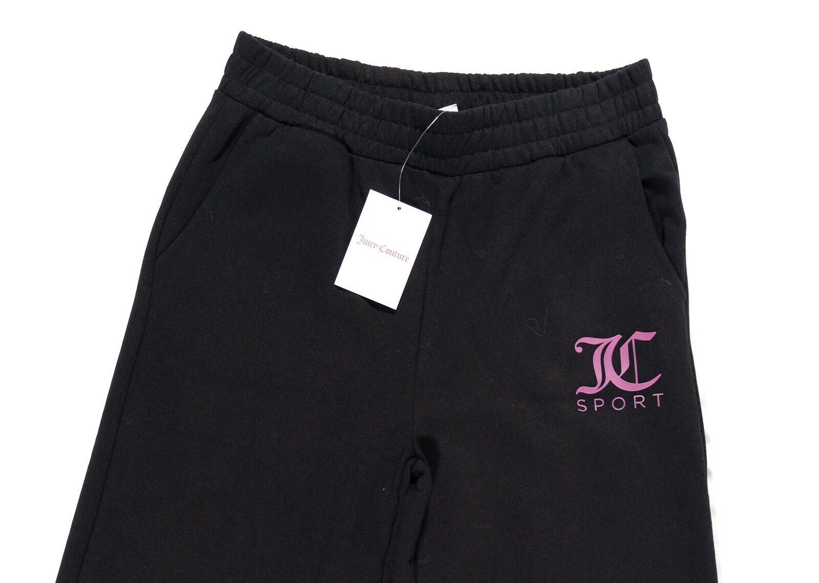 JUICY COUTURE SPORT Women's Black Jogging Bottoms Trousers Size UK Medium