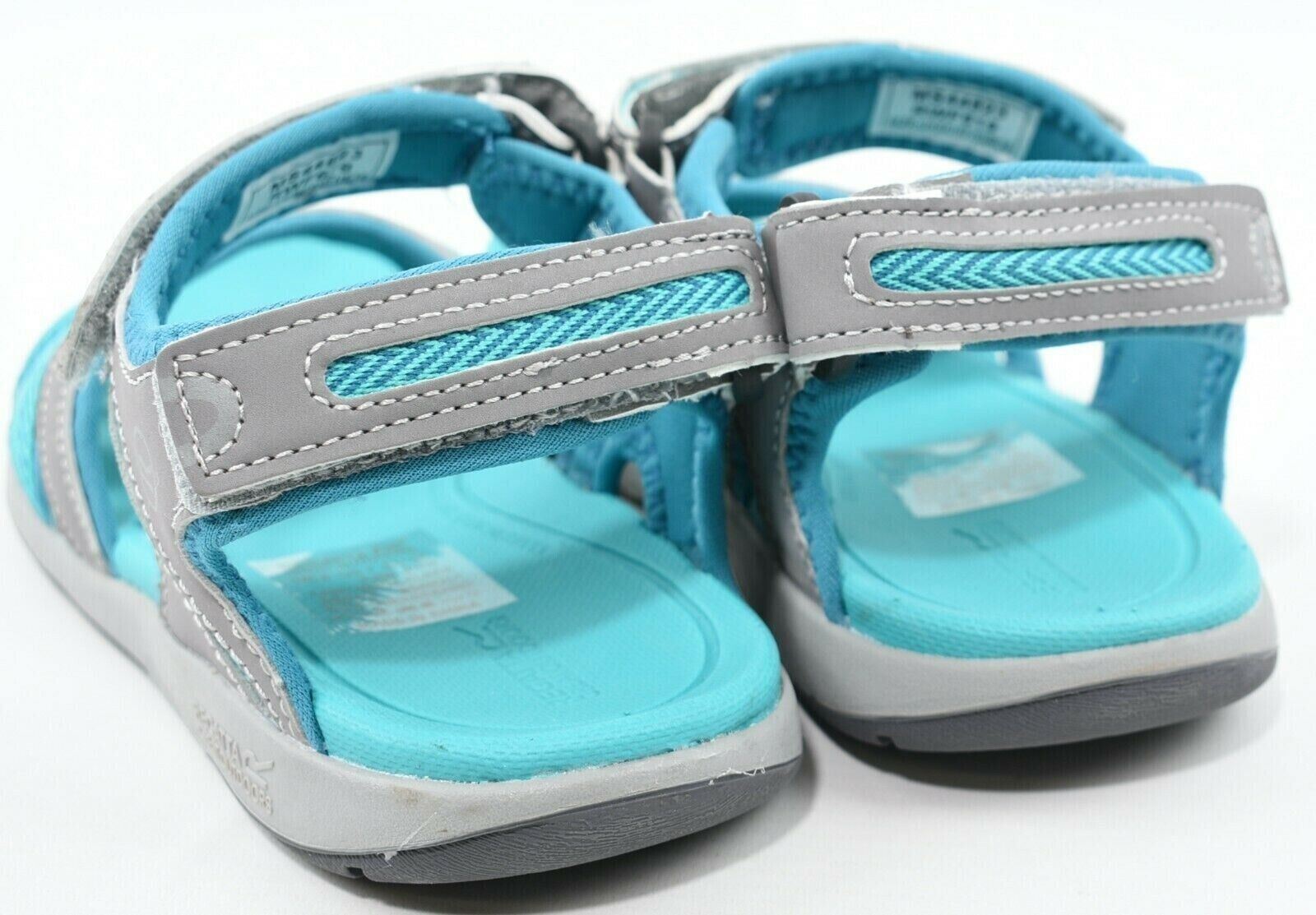 REGATTA Womens LADY SANTA CLARA Sports Sandals, Grey/Turquoise, UK 5