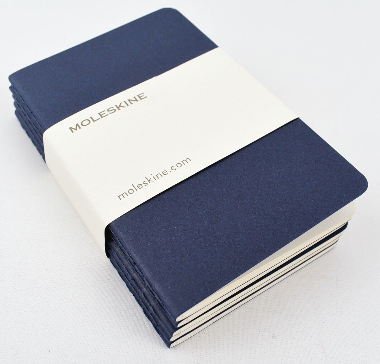 MOLESKINE 5-pk Black Mini Journal Notebooks, Black, 9x14cm