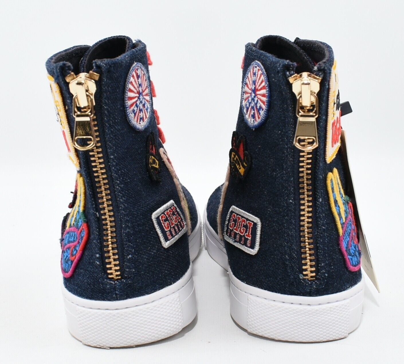 TOMMY HILFIGER x GIGI HADID Womens High Top Sneakers, size UK 5 / EU 38